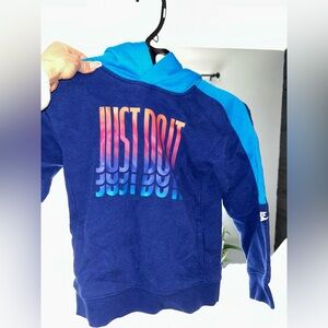 Nike Blue Gradient kids Sweater